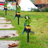 Poteau solaire de jardin à figure d'aigle
