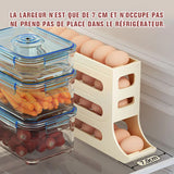 Support de stockage d'œufs à quatre niveaux