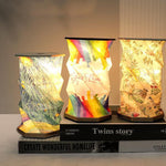 Lampe à livres rotative