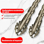 Taladro excéntrico con sierra de cuatro cuchillas
