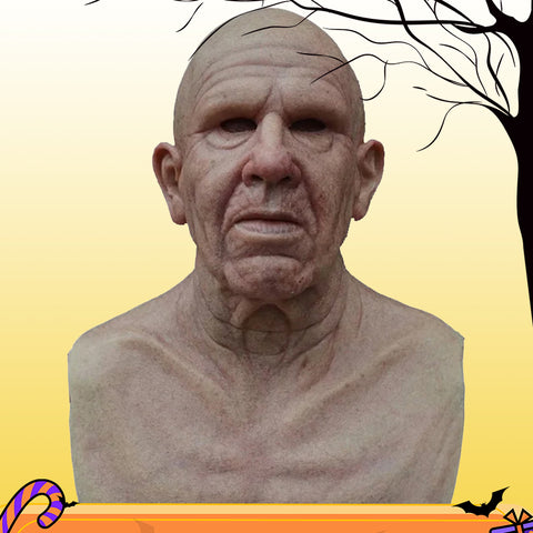 Masque en latex de simulation d'Halloween