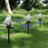 Poteau solaire de jardin à figure d'aigle
