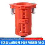 Écrous de fixation rapide du robinet