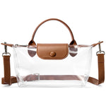 Sac à main en PVC transparent