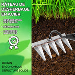 Râteau de désherbage horticole multifonctionnel