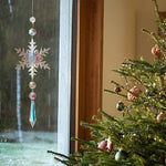 Pendentif en cristal flocon de neige