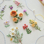 Kit de broderie de cadre de petite fleur