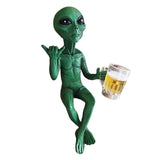 Statue Alien avec Bière