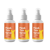 Spray de soin cutané pour chien contre puces et tiques