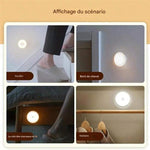 Lampe LED intelligente avec détecteur de présence