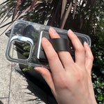 Soporte magnético con anillo para tarjetas de teléfono