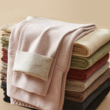 Pantalon cache-ventre en soie