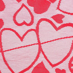 Chemin de table sur le thème de la Saint-Valentin