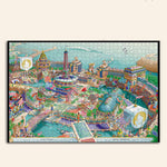Puzzle de l'affiche de Paris