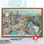 Puzzle de l'affiche de Paris