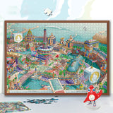 Puzzle de l'affiche de Paris