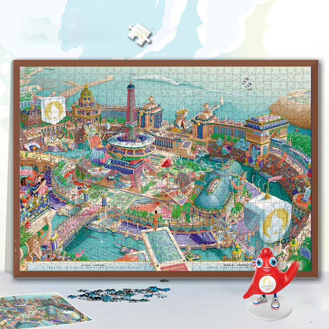 Puzzle de l'affiche de Paris