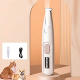 Tondeuse pour poils d'animaux avec lumière LED