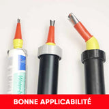 Buse en forme de V Kit de finition pour calfeutrage facile