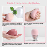 Set de pinceaux 14 pièces avec lumière LED