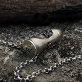Collier tête de mort Sainte-Croix