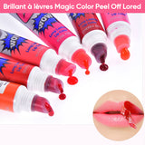 Brillant à lèvres Peel Off (6pcs)