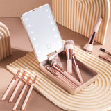 Set de pinceaux 14 pièces avec lumière LED