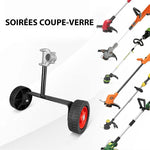 Roue de support de la tondeuse