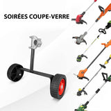 Roue de support de la tondeuse