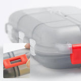Organisateur de pilules portable avec étiquettes