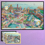 Puzzle de l'affiche de Paris