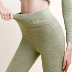 Pantalon cache-ventre en soie