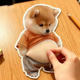 Autocollant anti-collision Shiba Inu dodu
