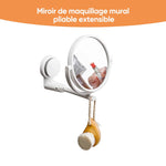 Miroir mural double face