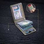 Porte-cartes Swipe en cuir antivol