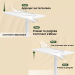 Table élévatrice pneumatique à roues cachées