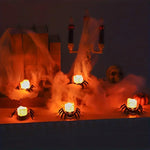 Lampe à bougie à dos d'araignée