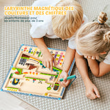 Labyrinthe de stylos magnétiques