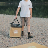 Poubelle Pliante Multifonctionnelle pour l'Extérieur