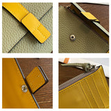 Portefeuille court coloré