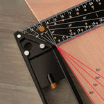Règle de mesure multi-angle - outil de mesure professionnel