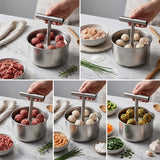 Machine à boulettes de viande en acier inoxydable