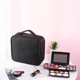 Trousse de Maquillage avec Compartiment Ajustable