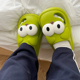Chaussons pour chiens avec grands yeux