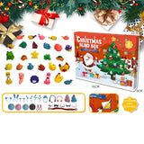 Boîte de Noël de canard jaune
