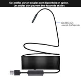 Caméra endoscopique pour tuyaux de 1/2/3,5 mm