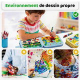 Livres de dessin magiques réutilisables pour enfants