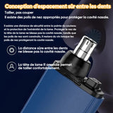 Tondeuse à poils de nez portable