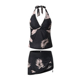 Maillot de bain imprimé plumes