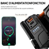 Lampe frontale puissante